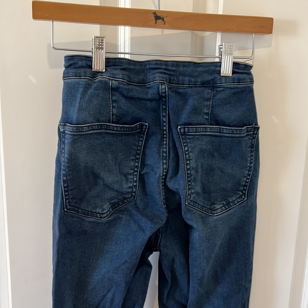 Free People Just Float On Bell Bottom Jeans 26 - Picture 5 of 6